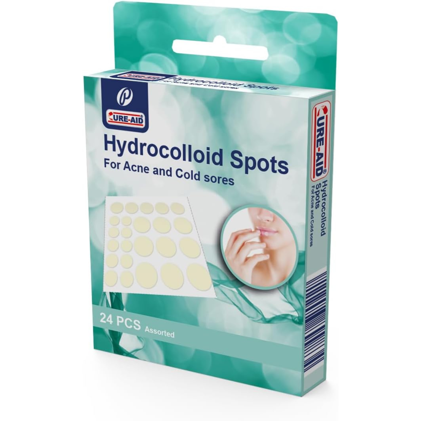 كيور ايد لاصقات هيدروكولويد لحب الشباب 24 قطعة