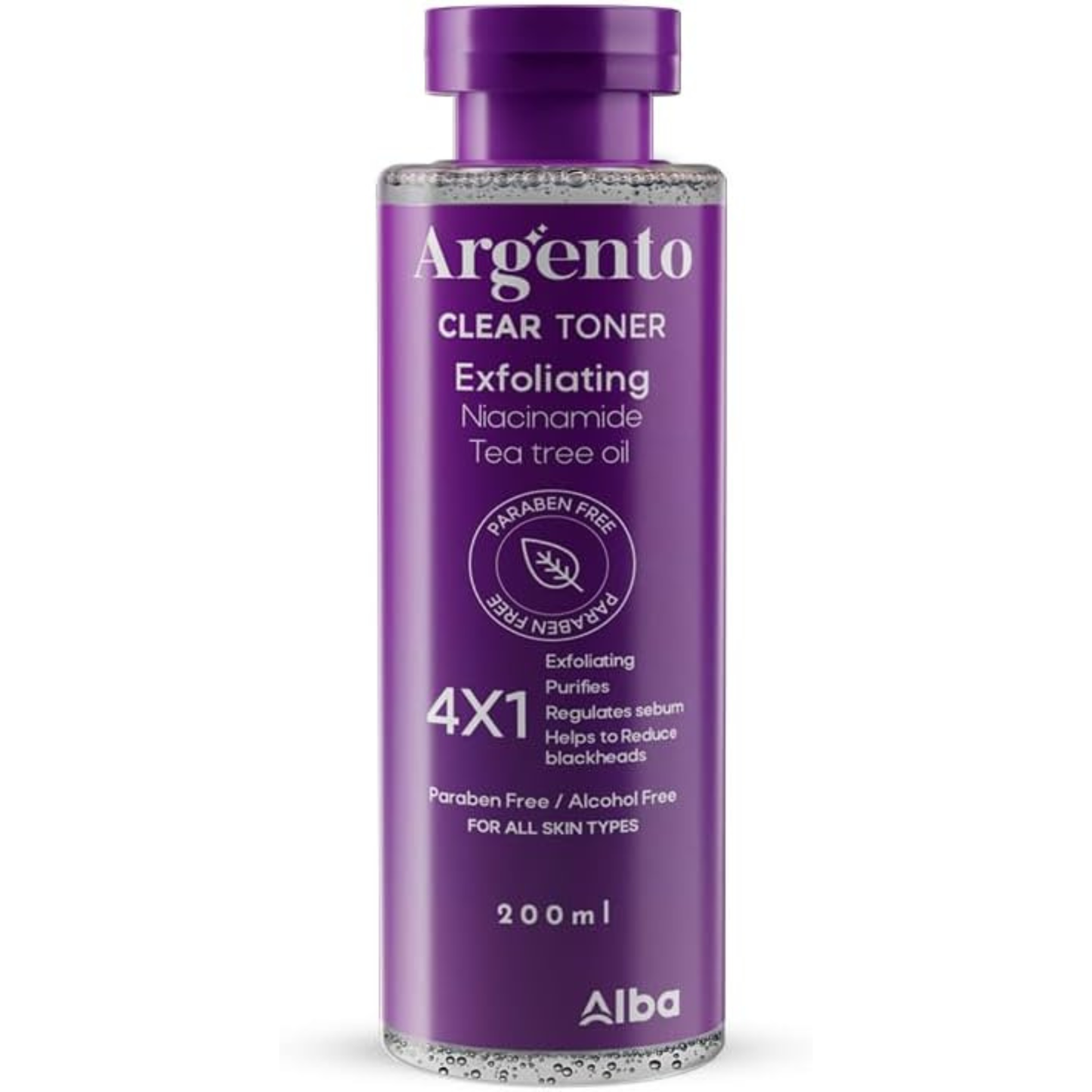 ارجنتو كلير تونر 200 مل