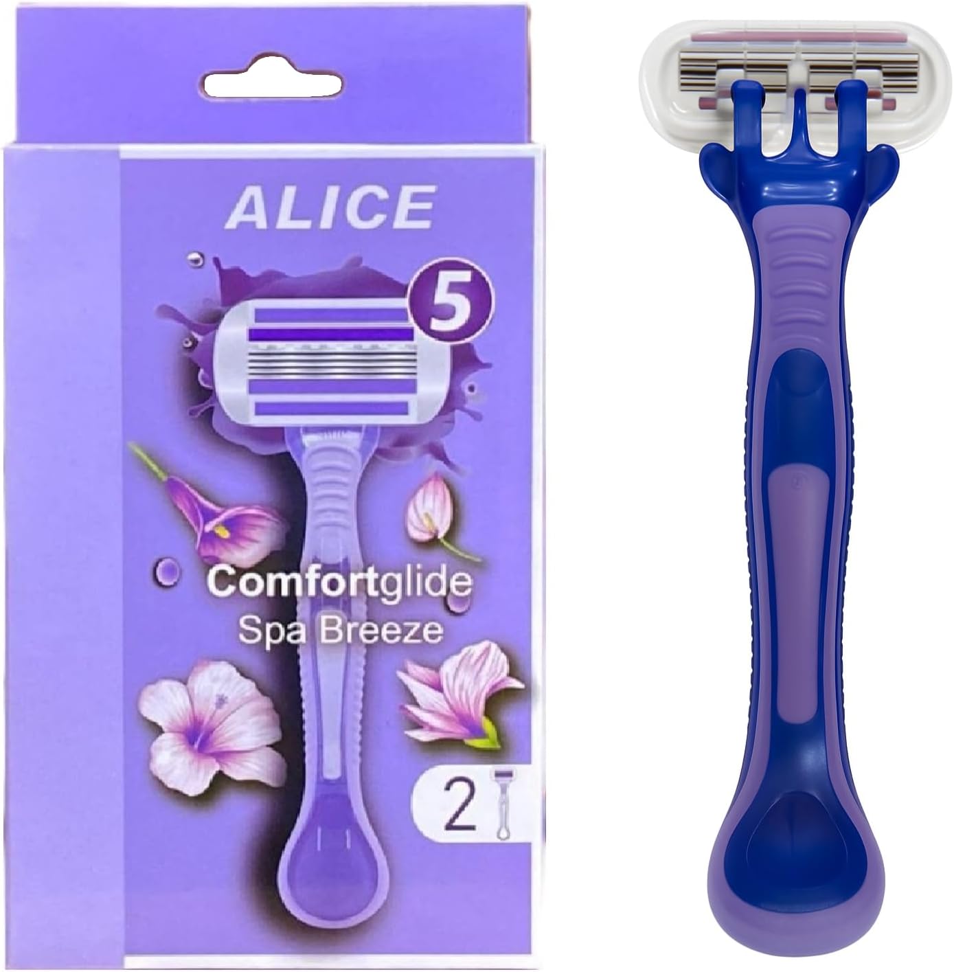 اليس شفرات نسائية + 2 غيار سبا بريز