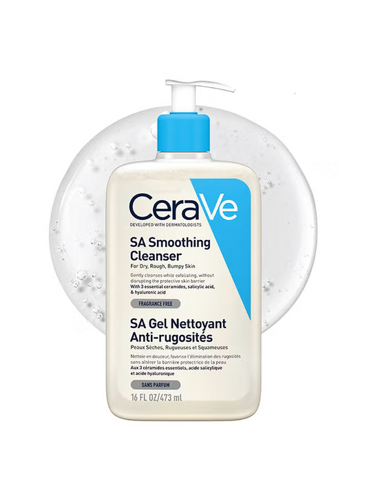 سيرافي غسول جل منعم للبشرة الجافة والخشنة والمتعرجة مع حمض الساليسيليك 236 مل