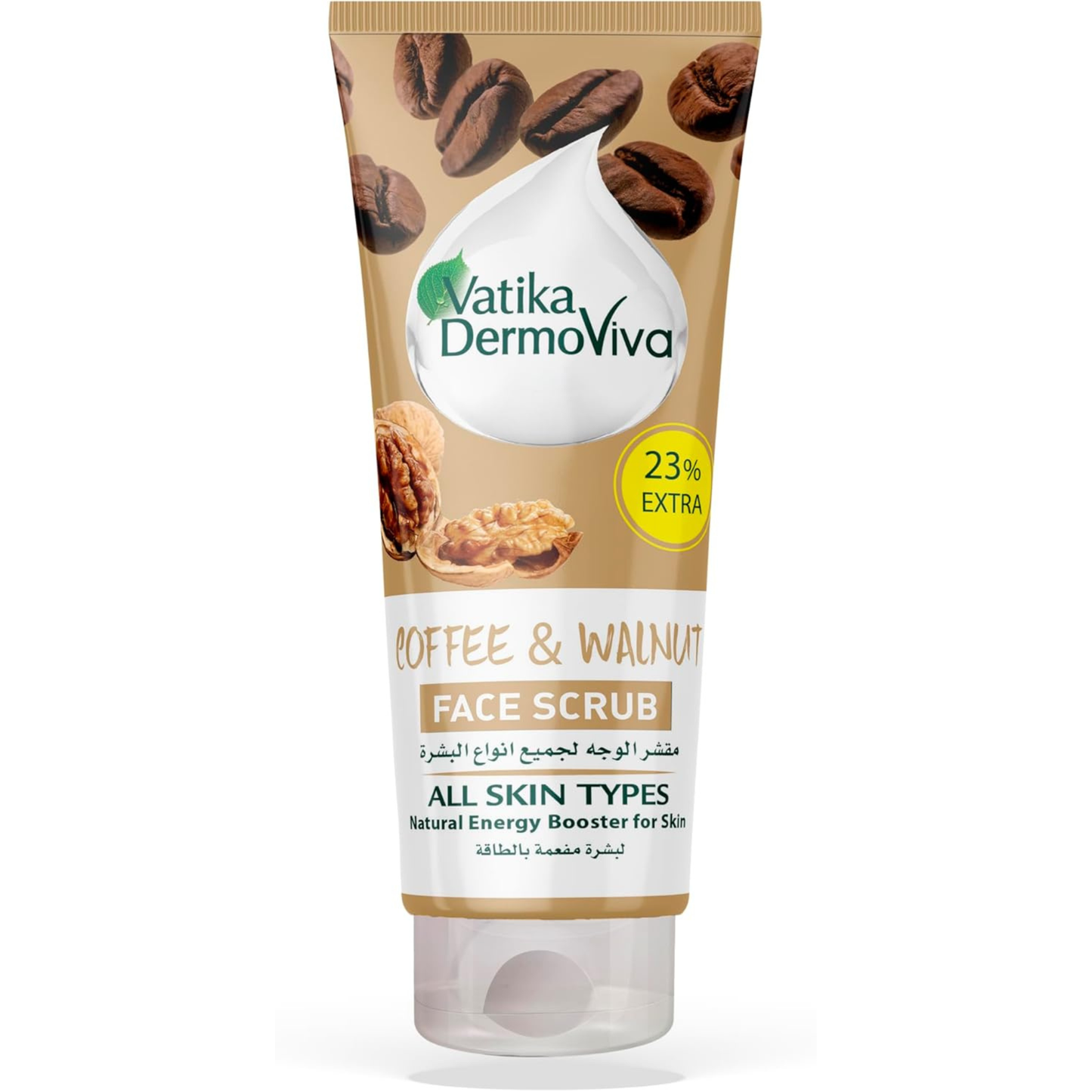 فاتيكا ديرموفيفا مقشر للوجه 150 مل بالقهوة وعين الجمل