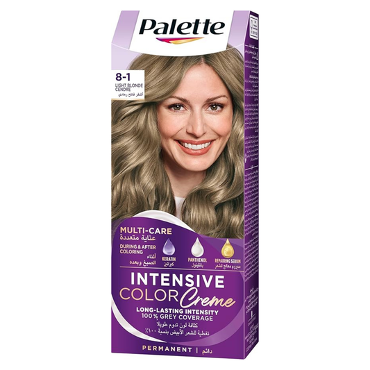 باليت انتينسيف كولور كريم 1-8 أشقر فاتح رمادي