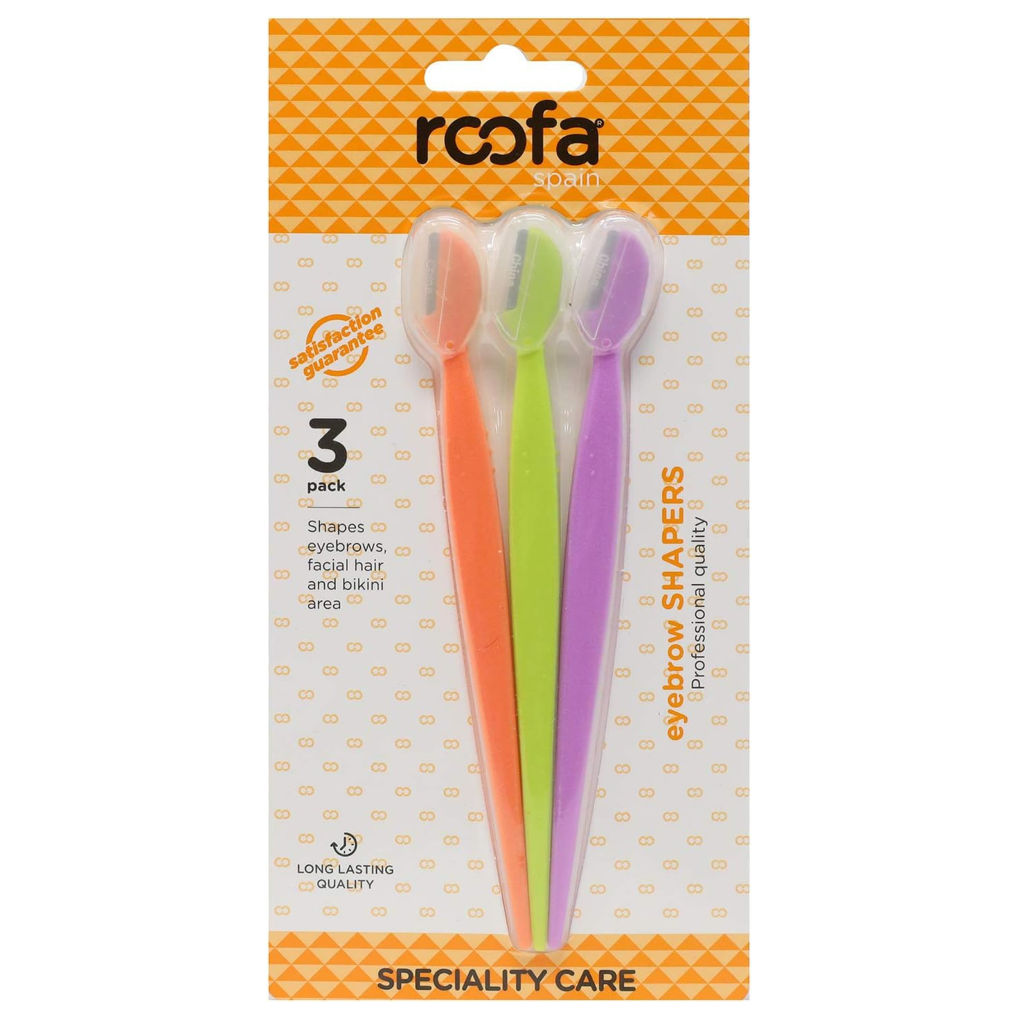 روفا امواس لضبط الحواجب 3 قطع