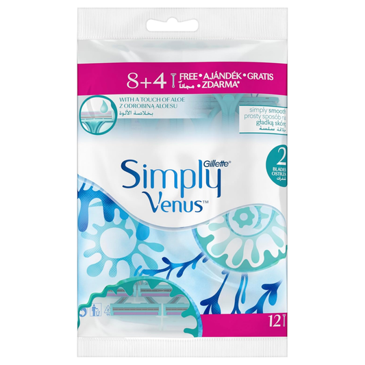 جيليت فينوس سيمبلي 8 + 4 بخلاصة الالوة