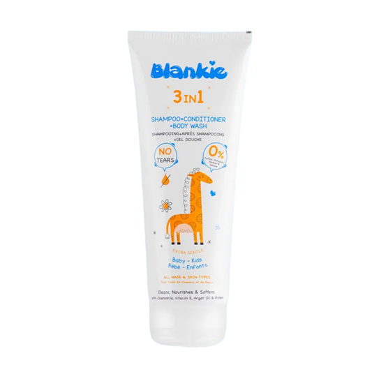 بلانكي شامبو وبلسم وغسول للجسم للاطفال 200 مل