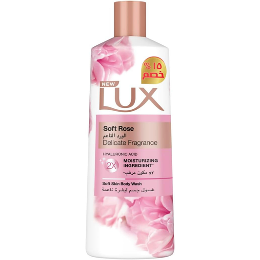 لوكس شاور الورد الناعم بينك 500 مل